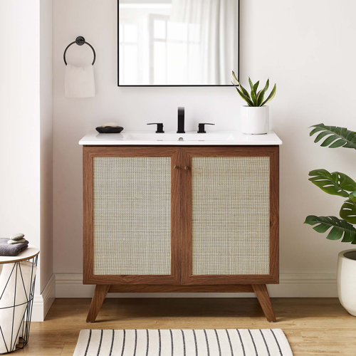 Brown Bathroom Vanities You'll Love | Wayfair